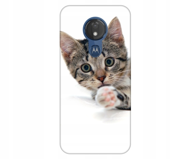 

Etui pokrowiec do Motorola Moto G7 Power Kot kotek