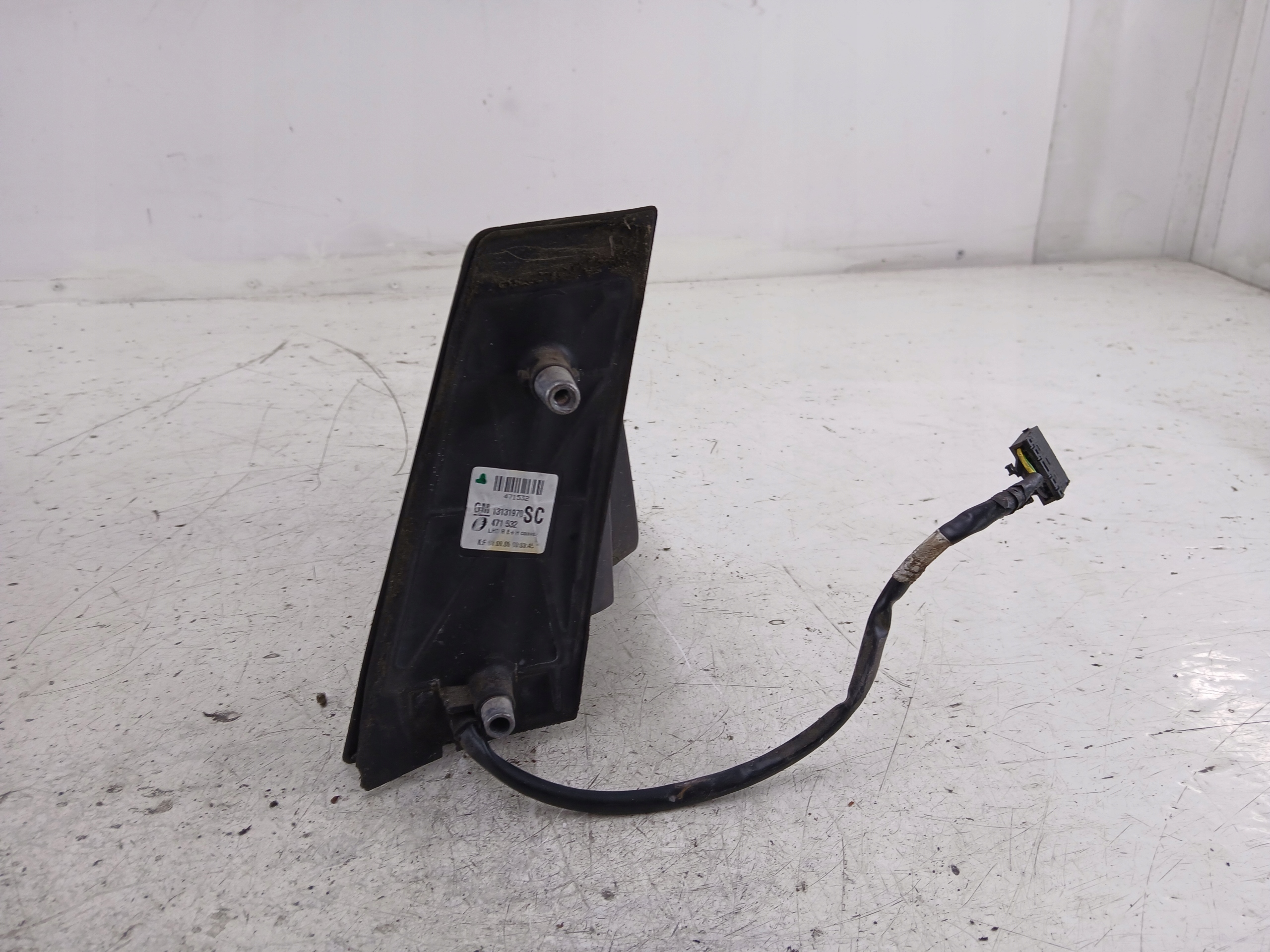 OPEL ZAFIRA A mirror right 5 PIN silver