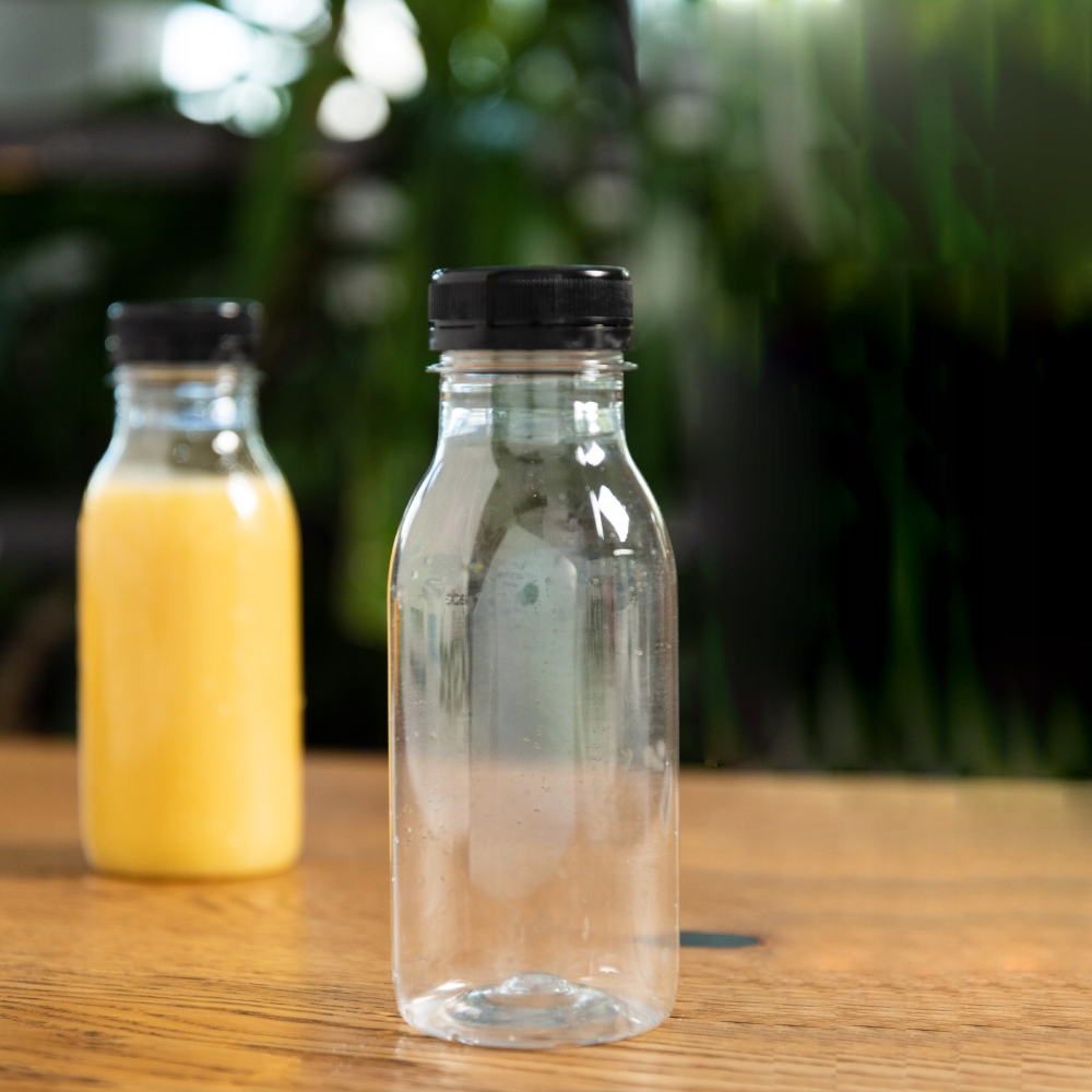 BUTELKI PLASTIKOWE PET Z NAKRĘTKAMI 250ml 50szt. Liczba sztuk w zestawie 50 szt.