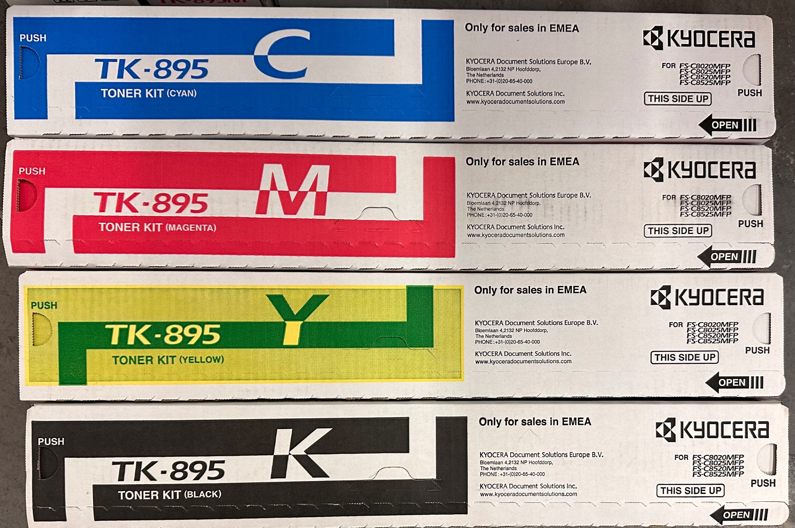 Toner Kyocera TK-895K černý (black) Originální pro FS-C8020MFP