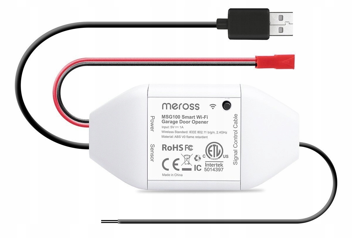 Meross MSG100 Pilot do drzwi garażowych WiFi