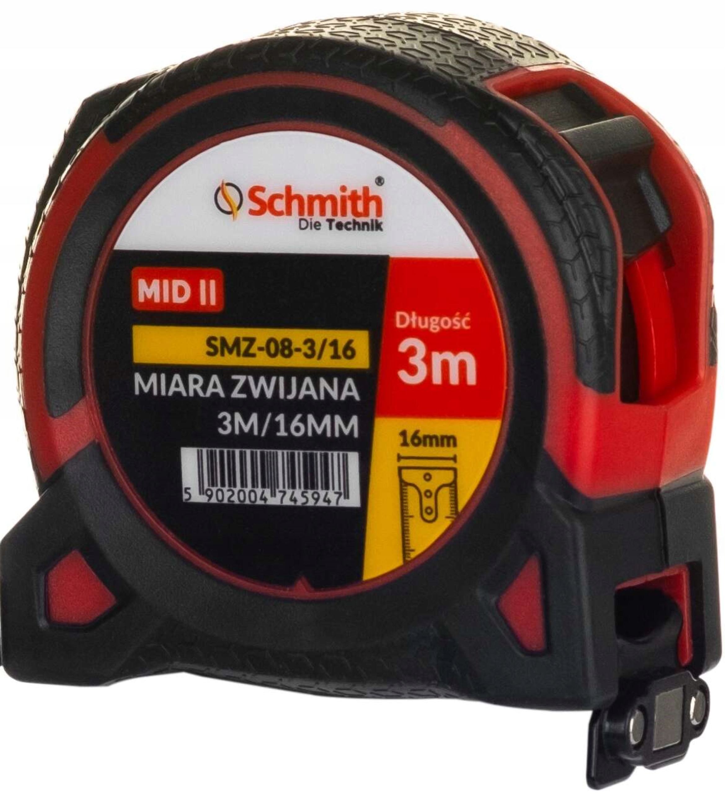 

Miara Zwijana Taśma Miarka Metrówka 3 m Schmith