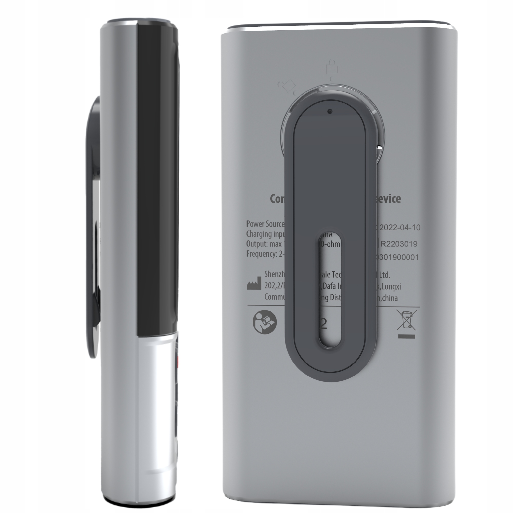 Электростимулятор мышц и нервов TENS EMS MASSAGE 60 программ ALPHA Модель R-C101G