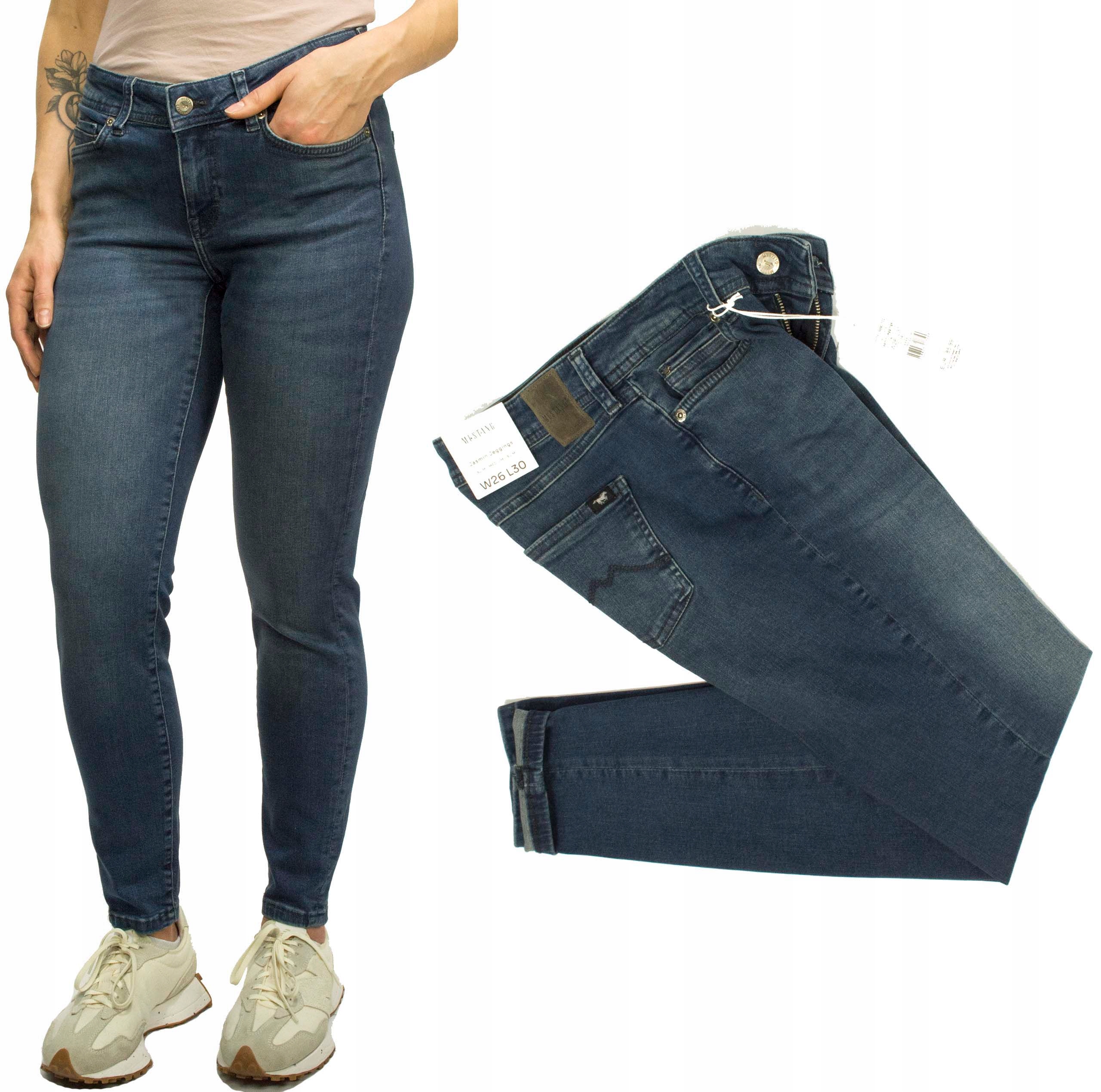 Mustang Jasmin Jeggings 702 dámské džíny Slim W26 L30