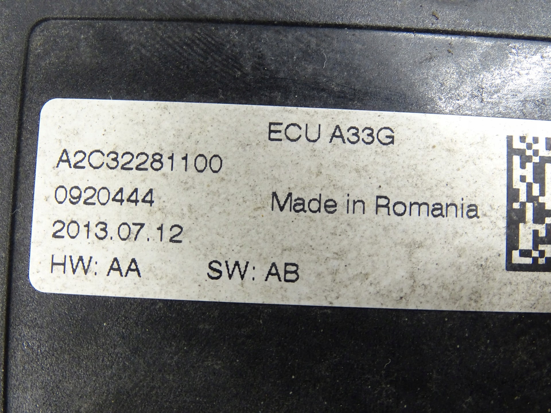 brake electrical OPEL INSIGNIA A2C34661500