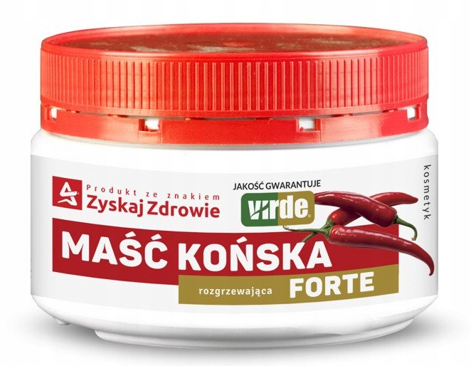

Maść Końska rozgrzewająca Forte ZyskajZdrowie 350g
