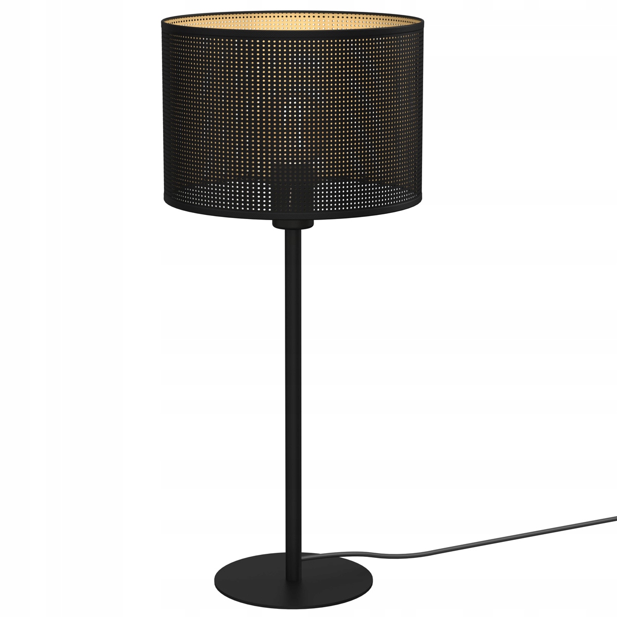 Stolová lampa 5257 Loft shade čierna zlatá