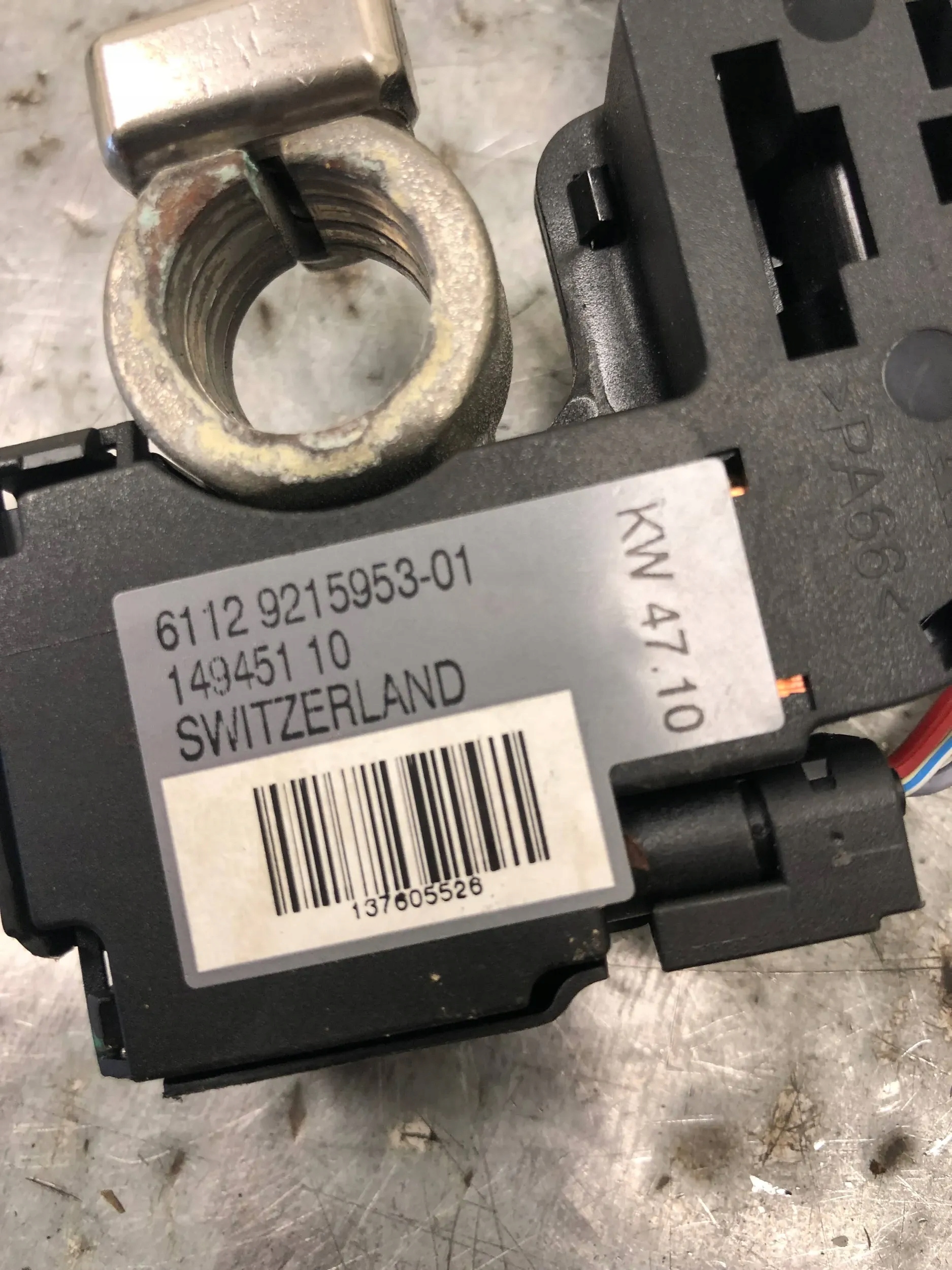 Batteriemanagement Sensor BMW E87 LCI 9215953