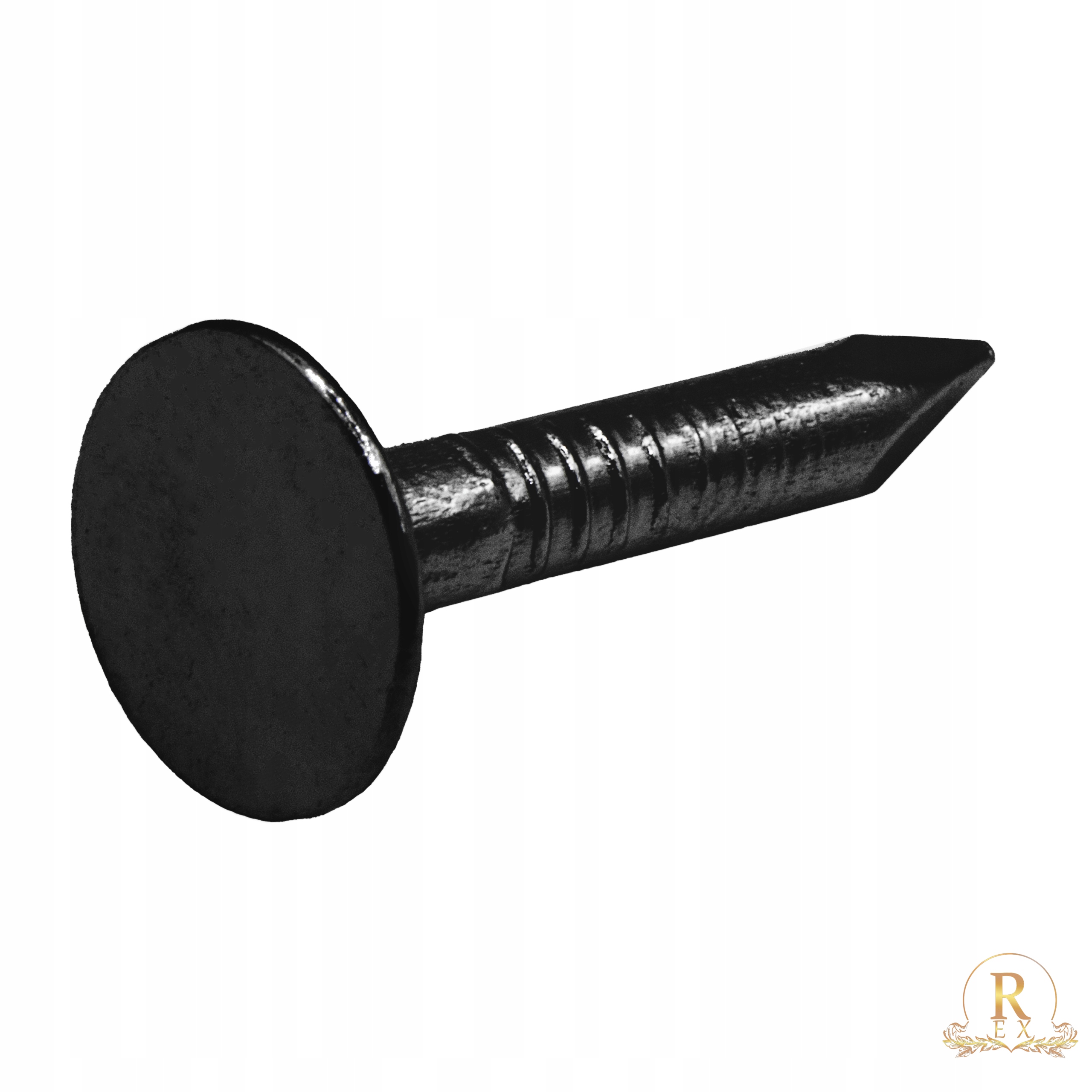 GWOŹDZIE PAPOWE DO PAPY PAPIAKI 3X20 CZARNE 5KG Marka REX