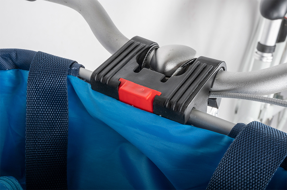 Torba rowerowa KOSZYK na zakupy kierownicę DUNLOP + odblask Rodzaj przednia