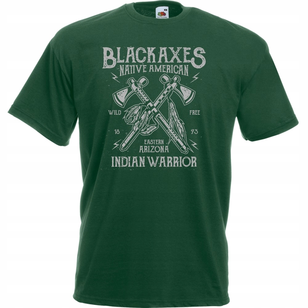 

Koszulka black axes indianie siekiery XL butelkowa