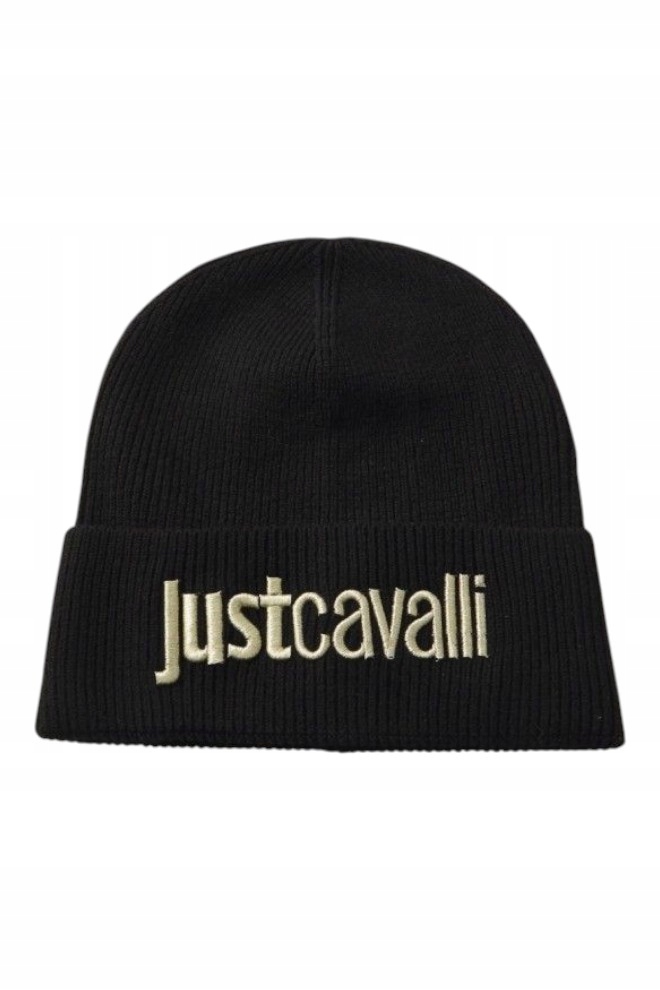 Čepice Just Cavalli Jc s výšivkou loga, Čepice