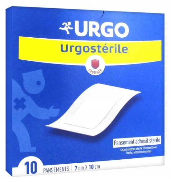 

Urgo Urgosterile Opatrunki Sterylne 7x10 10 Sztuk