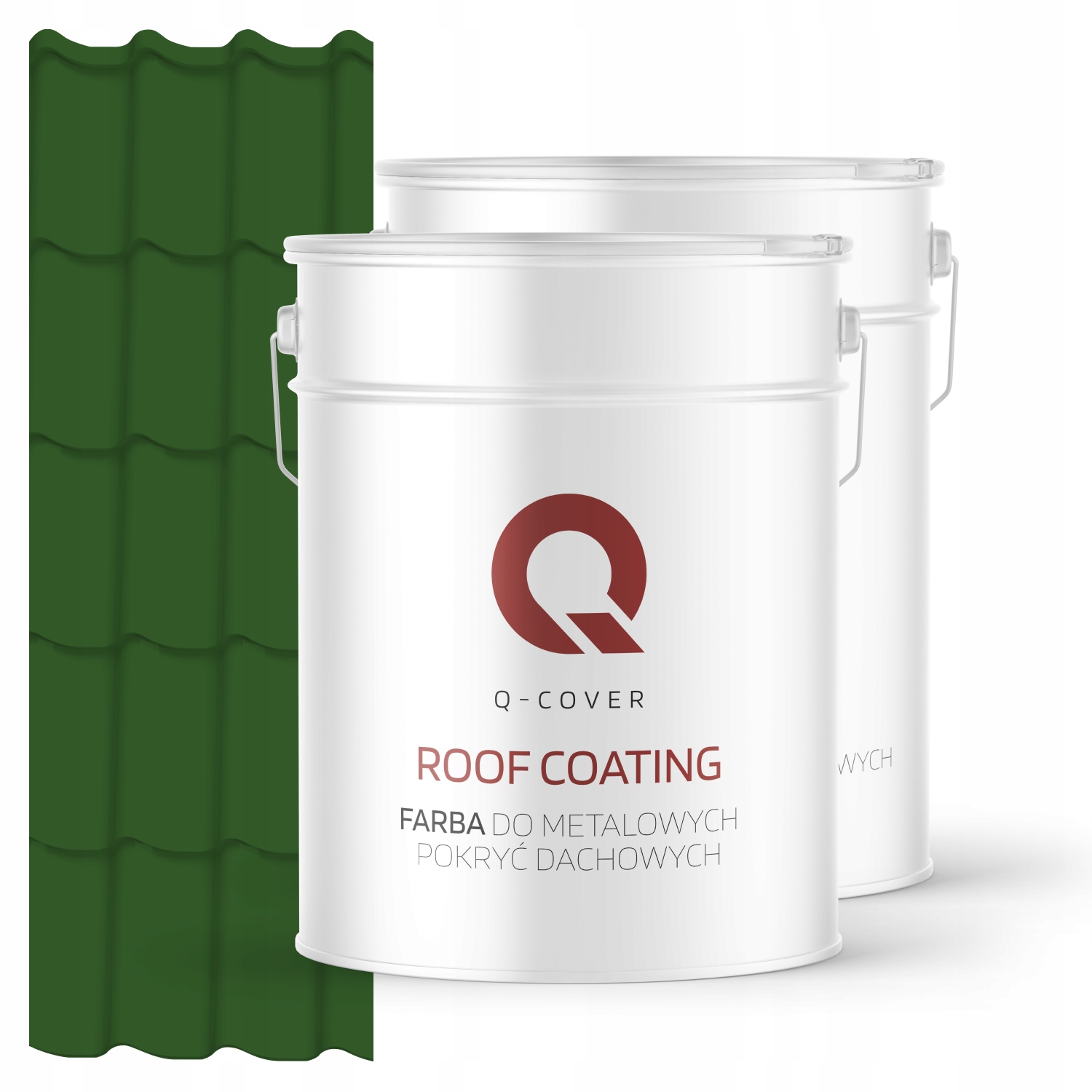 Strešná Farba Metal Podložka Zelená Listnatá Ral 6002 74 m2 Satén