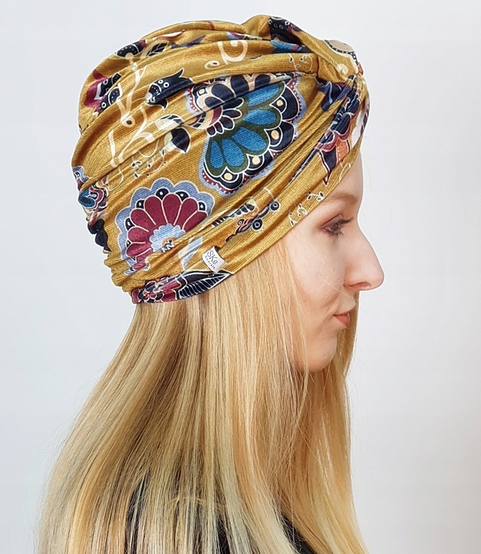 Turban Flora S-155 EVADESIGN Materiał dominujący inny