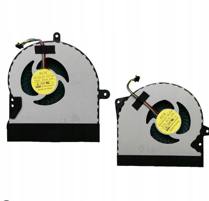 Ventilátor Komplet Cpu Gpu Asus G751 G751J G751M G751JY G751JM G751JT DC5V