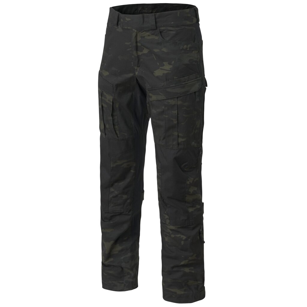 Taktické kalhoty kapsáče maskáčový Helikon Mcdu NyCo MultiCam Black XL Long