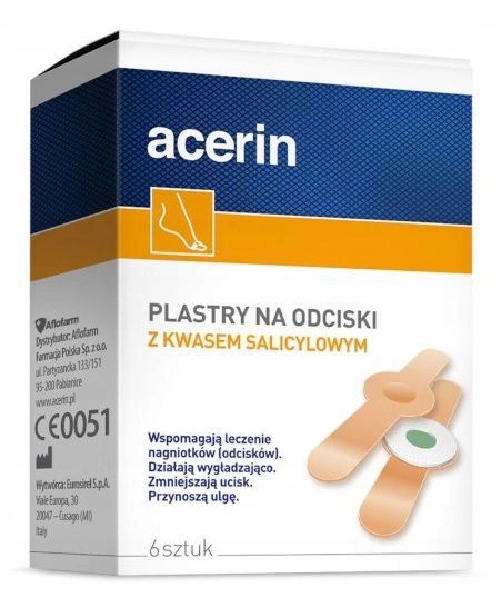 

Acerin Plastry Na Odciski Z Kwasem Salicylowym 6