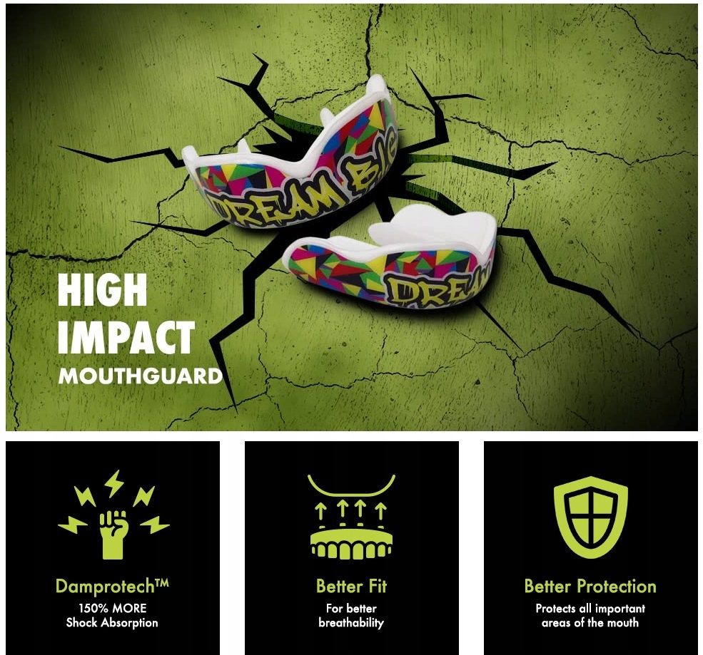 ochraniacz szczęki na zęby Damage Control Black Marka inna