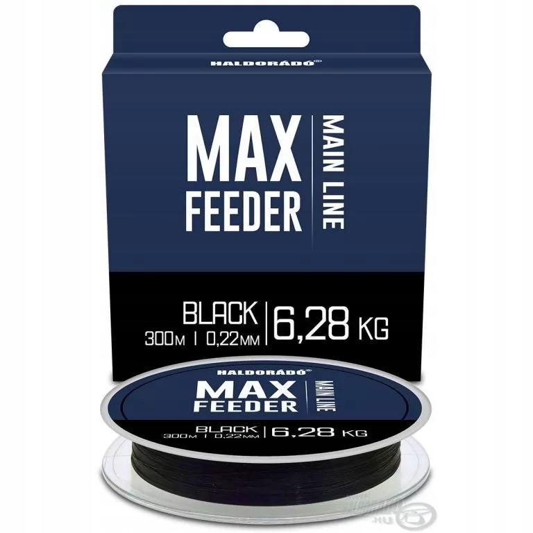 Żyłka Haldorado Max Feeder Black 0,22mm Wędkarska Karpiowa Feederowa 300m