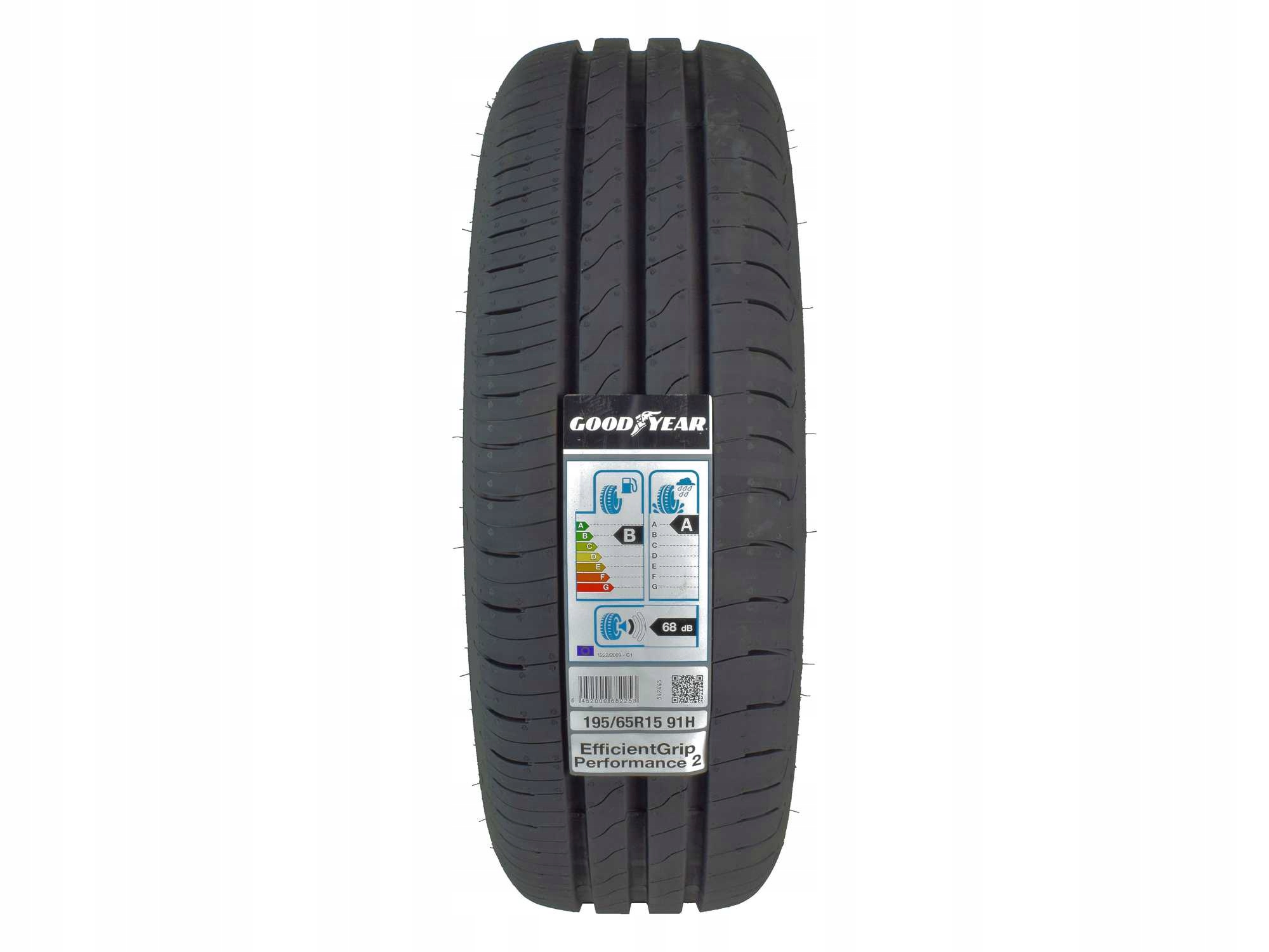 2 Opony letnie 195/65R15 Goodyear Performance 2 2024 r Kod producenta 542445