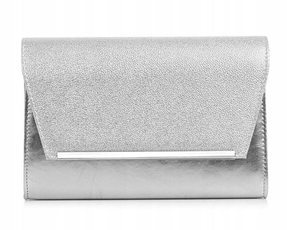 SREBRNA KOPERTÓWKA TOREBKA DAMSKA SOLOME M10 MAT Marka Solome