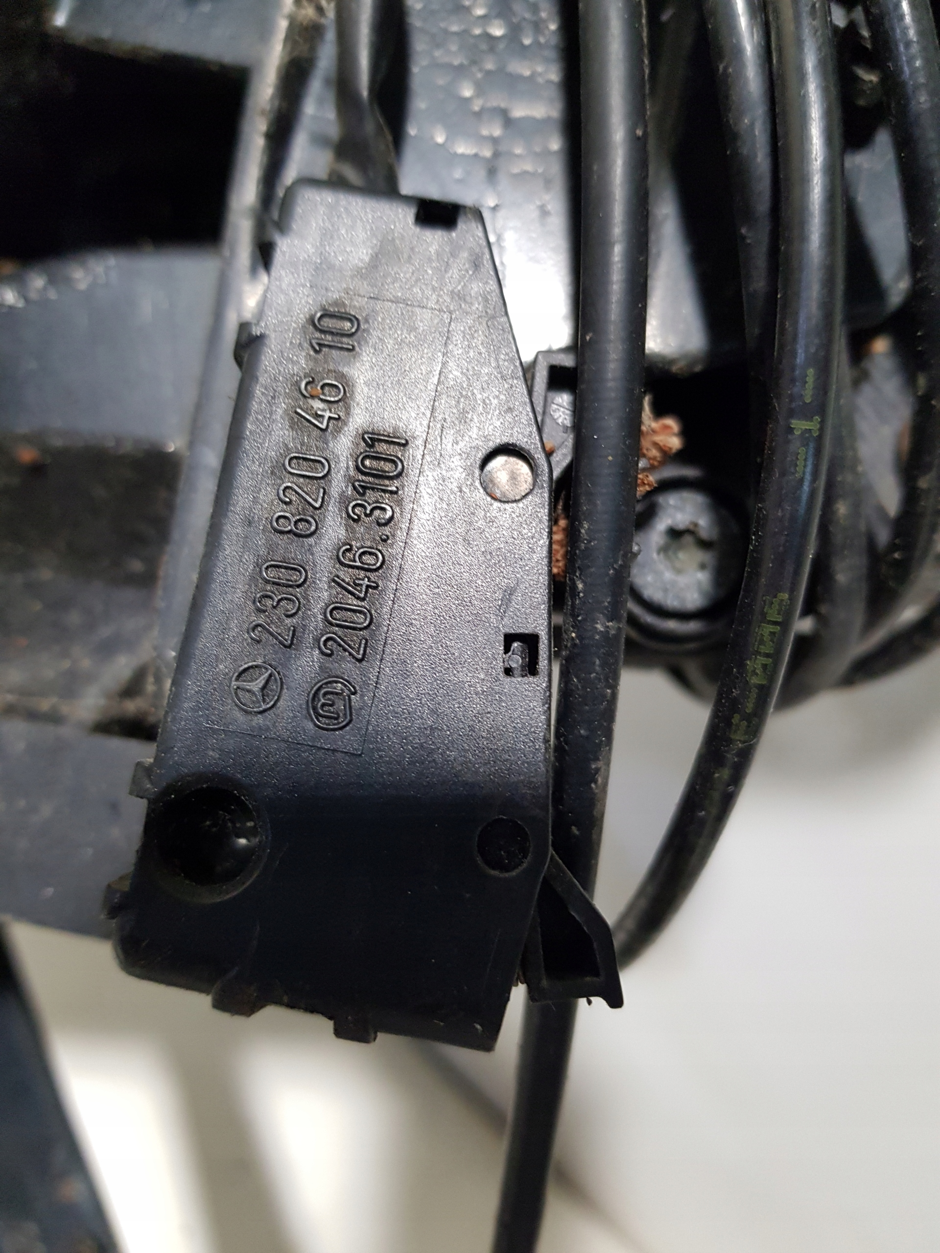 MERCEDES SL R230 hinge roofs bonnet left