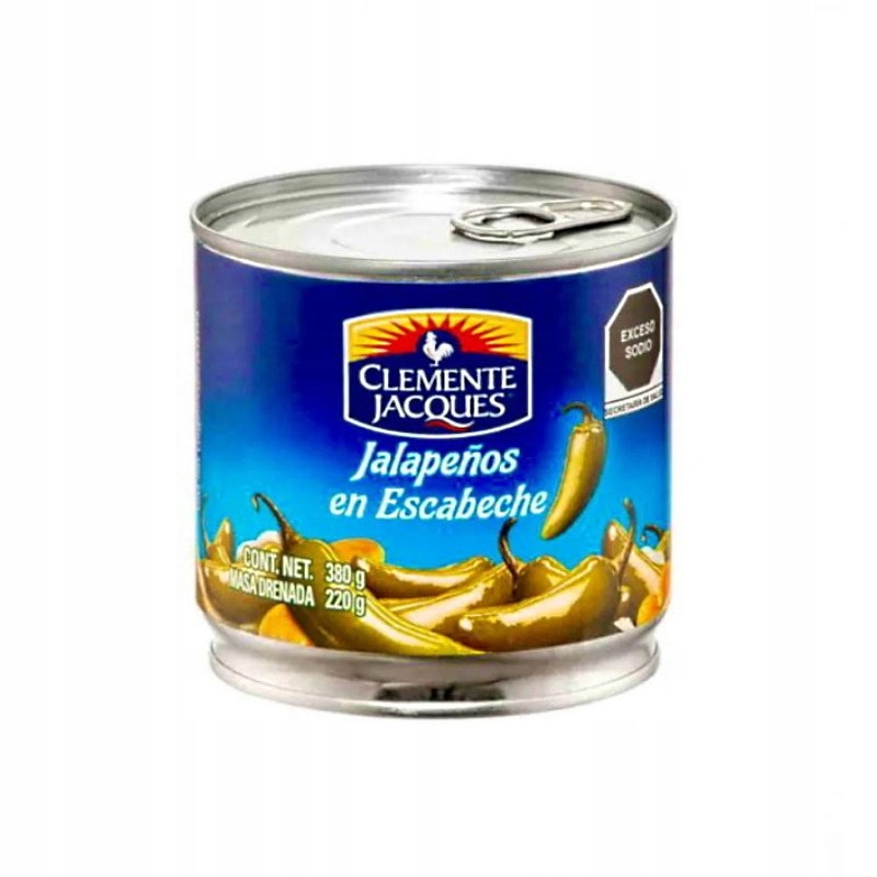 

Papryczki Jalapeno Całe Clemente 220g