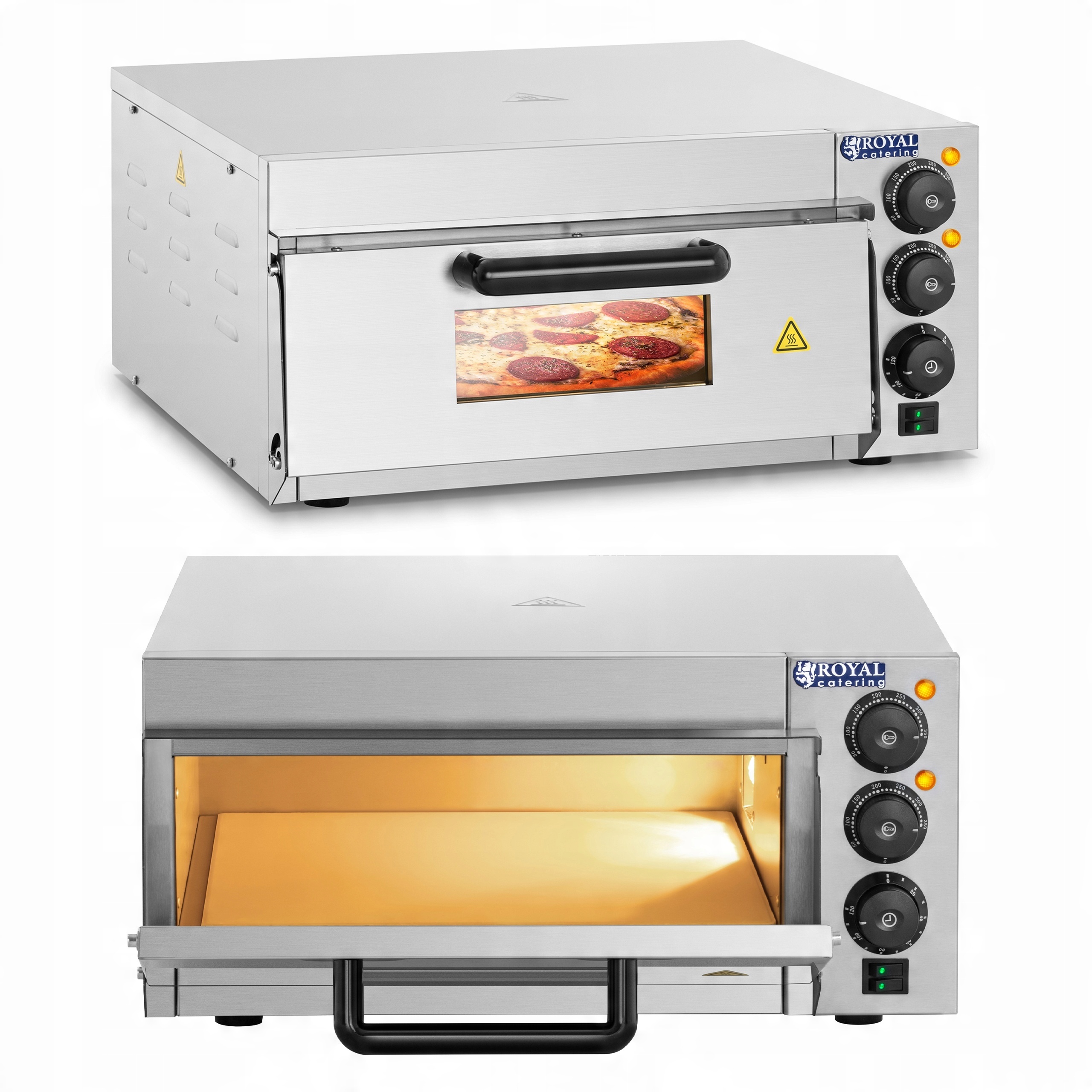 

Elektryczny Piec Do Pizzy 1-KOMOROWY Profesjonalny