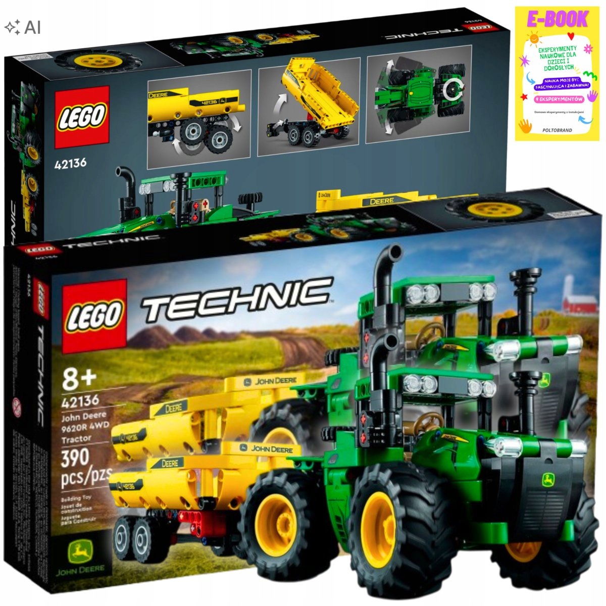 Lego Traktor John Deere Ciągnik Technic Dla Chłopca Ebook