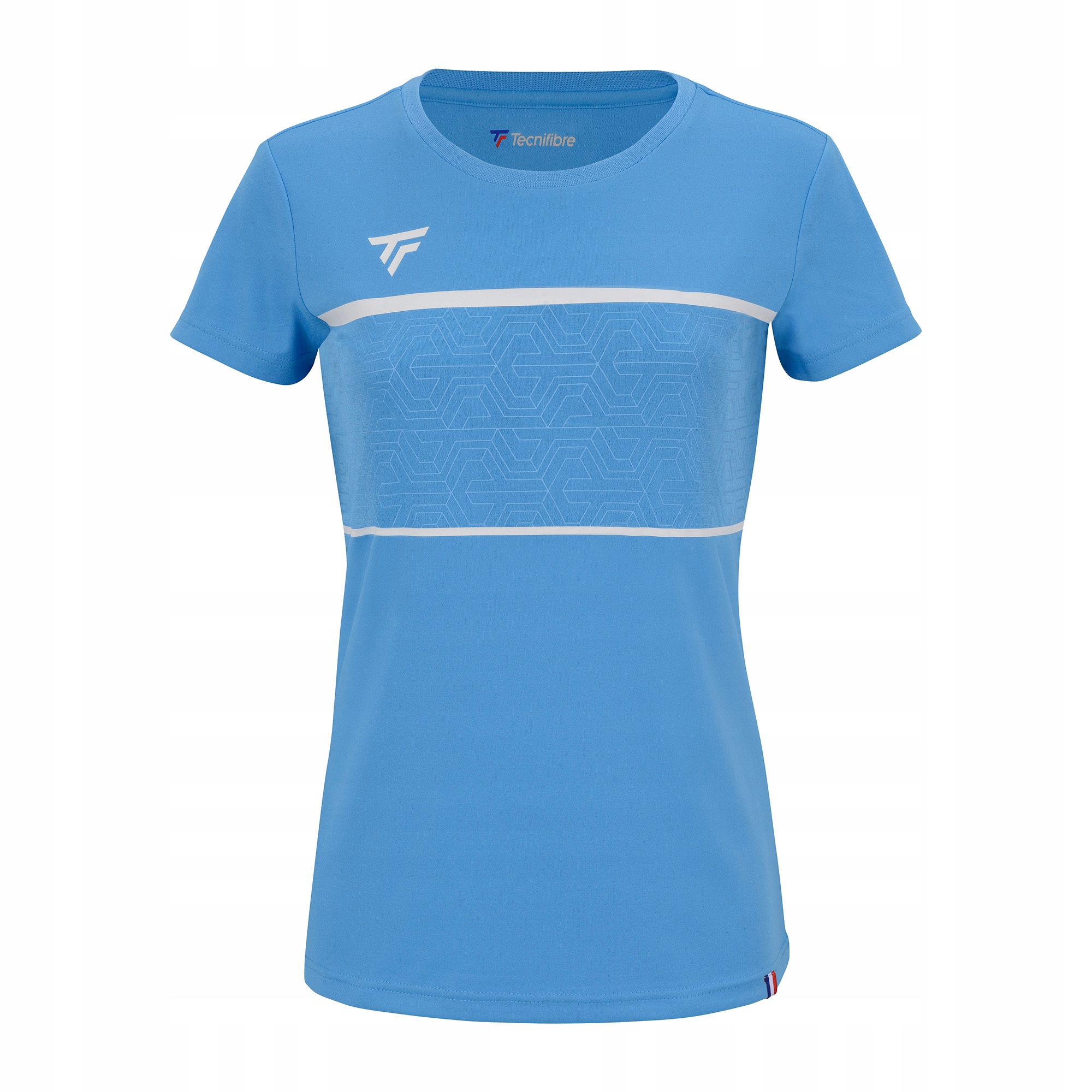 Dámská tenisová trička Tecnifibre Team Tech Tee Azur Xs
