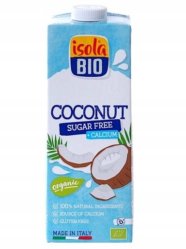 Levně 4x Isola Bio Kokosový nápoj bez cukru bezlepkový Bio 1 l