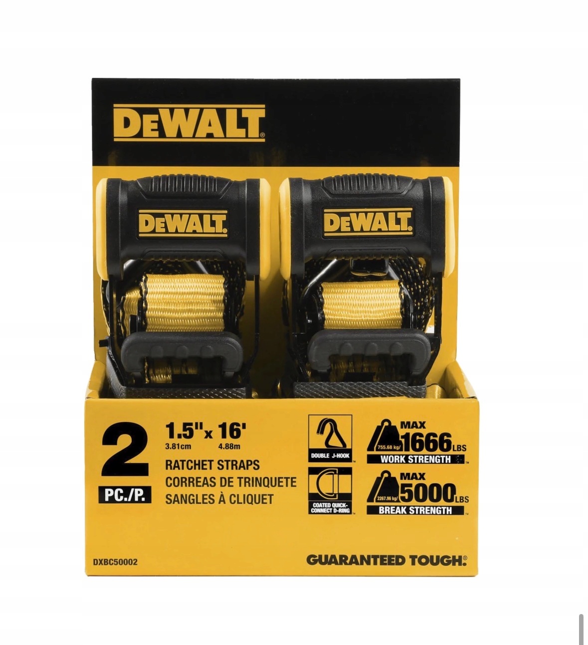 DeWalt pas transportowy 2szt 4,88m siła zrywająca DXBC50002EU