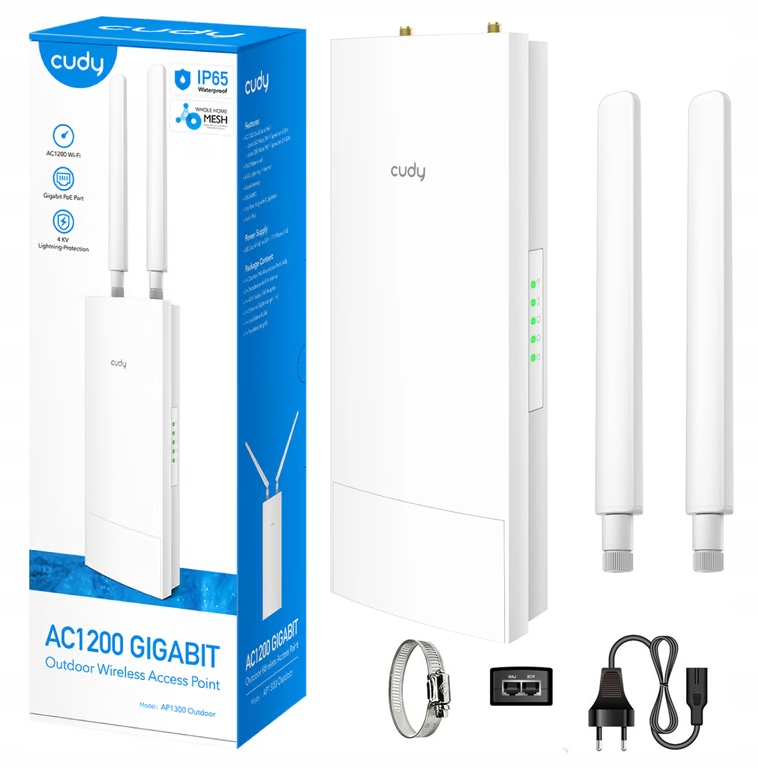 Prístupový bod Cudy AP1300 Outdoor Externý prístupový bod Wi-Fi 5