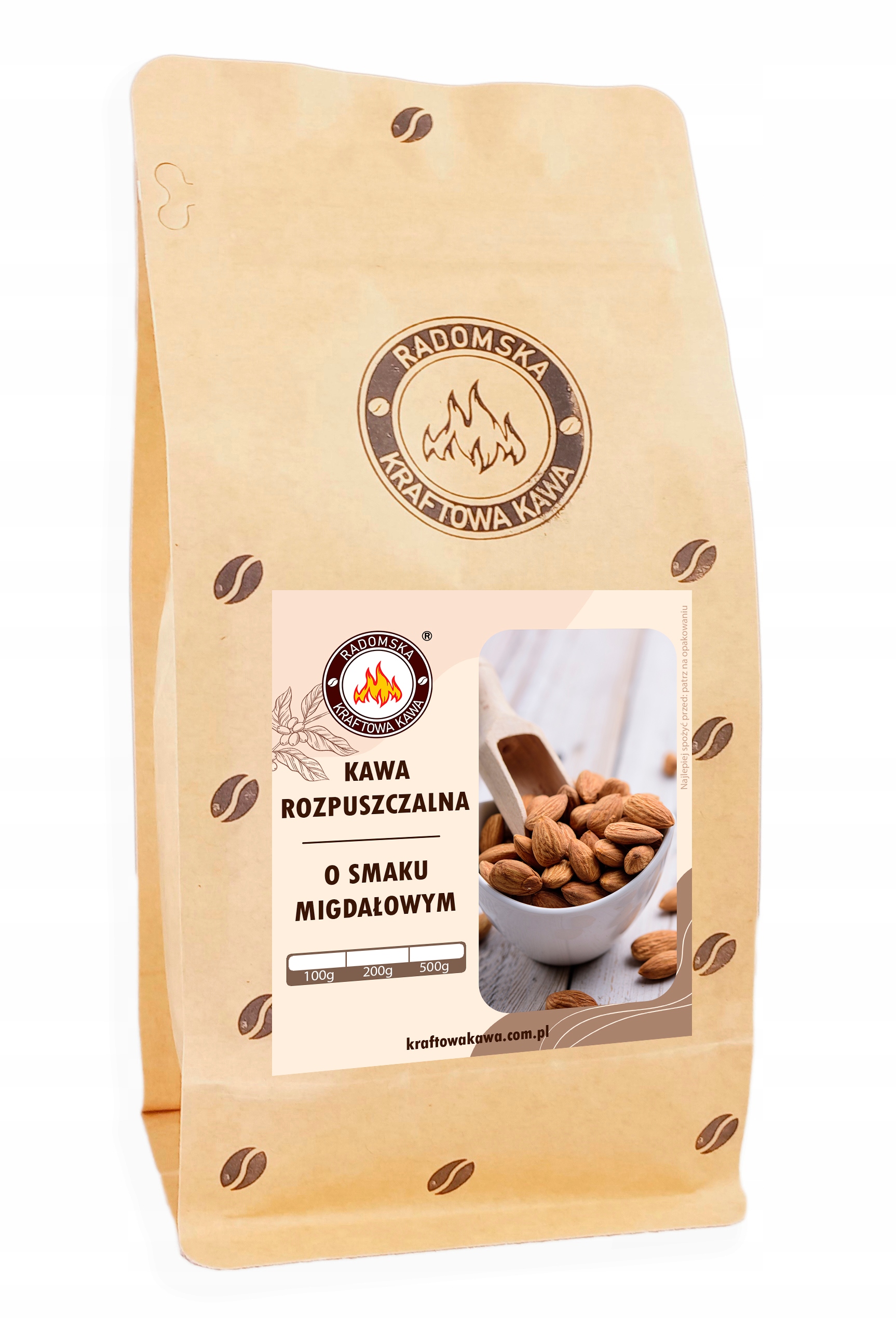 Levně Káva rozpustná Mandlová 500 g