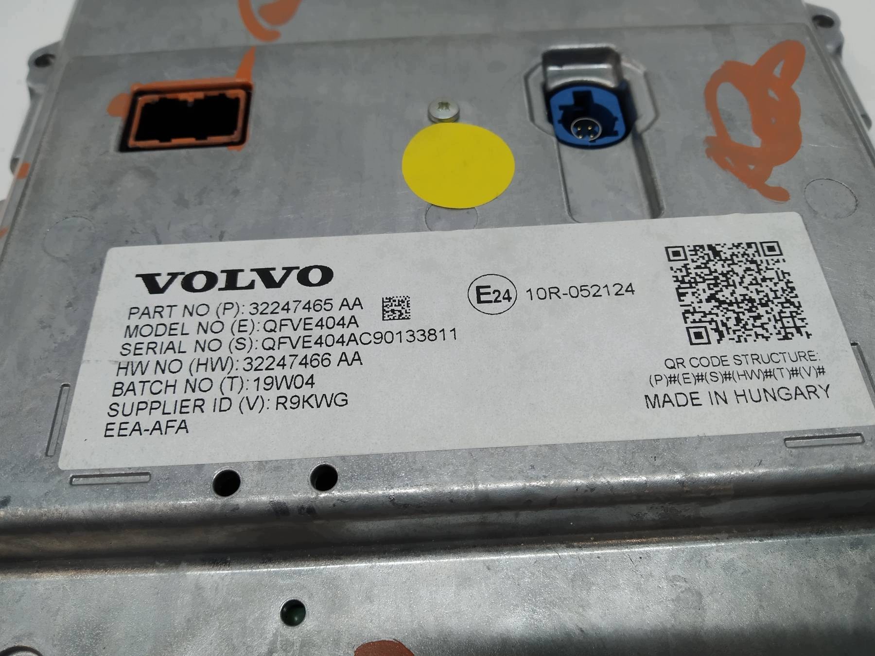display 32247465AA Volvo XC 90 II (2015- )
