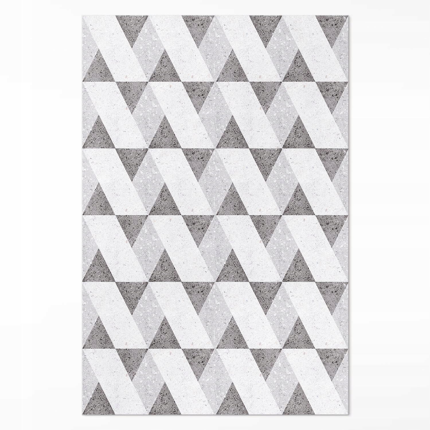 Vnútorná vinylová rohož do kuchyne Geometrické kamenné dlaždice 80 x 120 cm