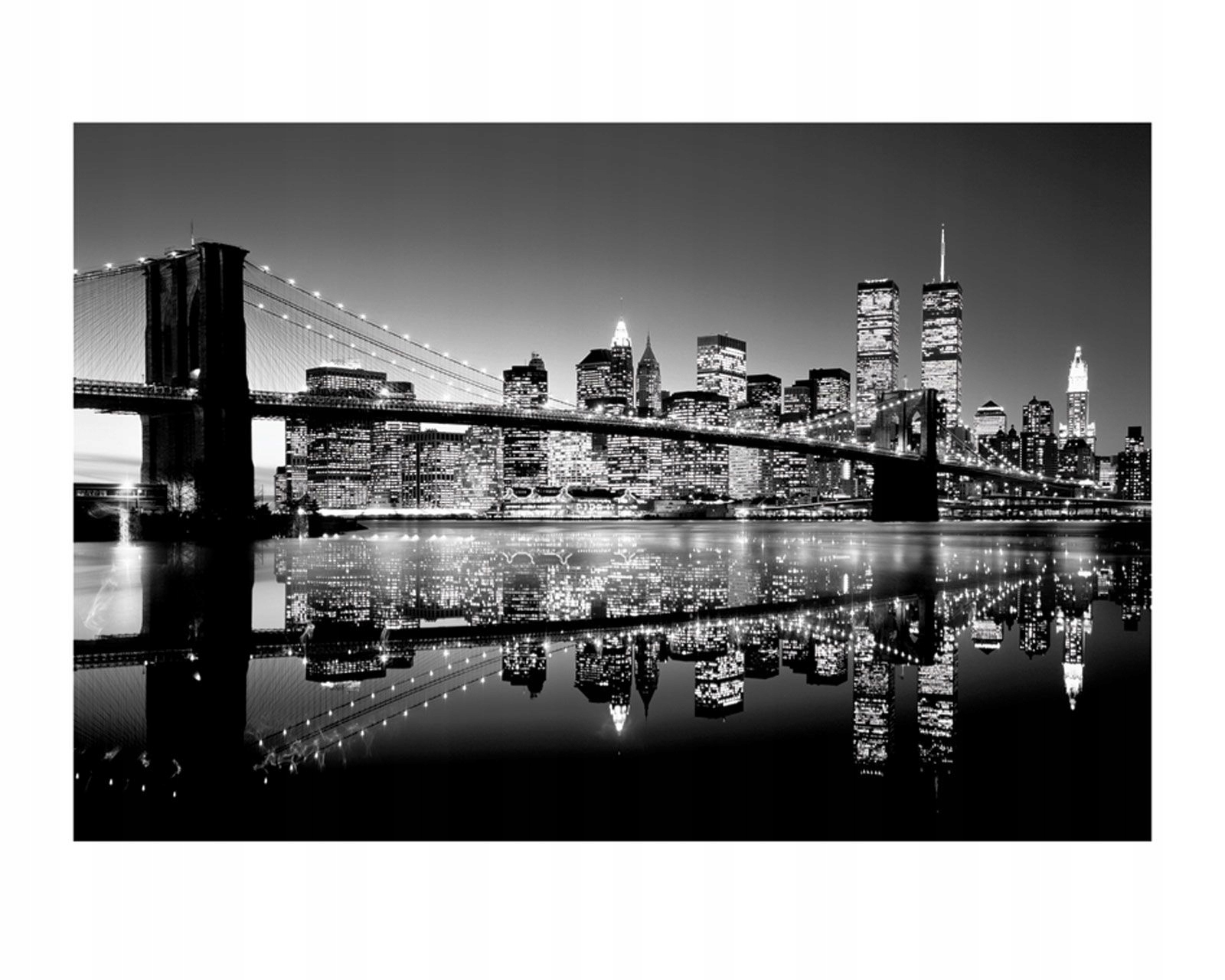 

Brooklyn Bridge czarno-biała reprodukcja 40x50 cm