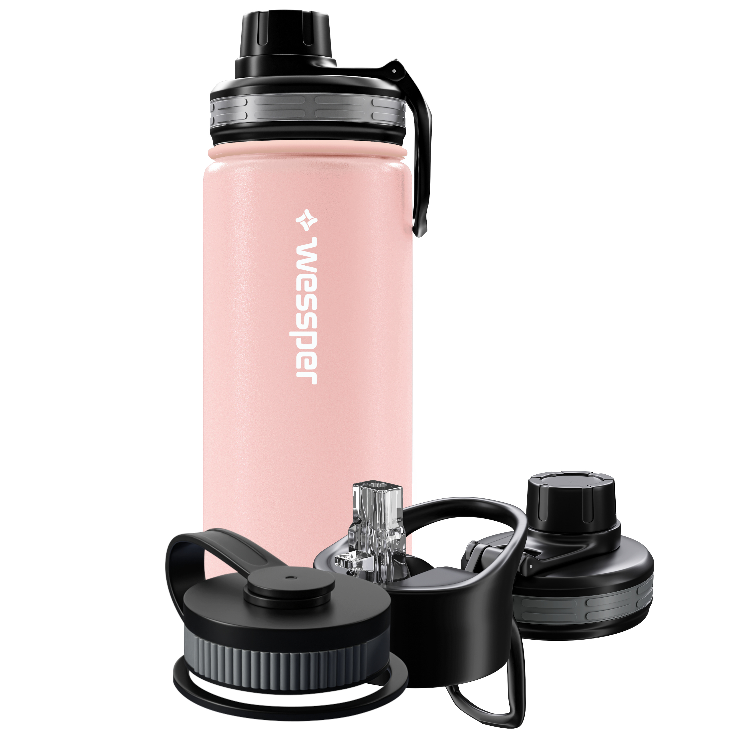 WESSPER KUBEK TERMICZNY BUTELKA TERMICZNA TERMOS METALOWY DO KAWY 0,5l