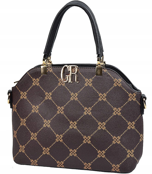 GEORGES RECH TOREBKA mała A5 kuferek Monogram CZEKOLADA