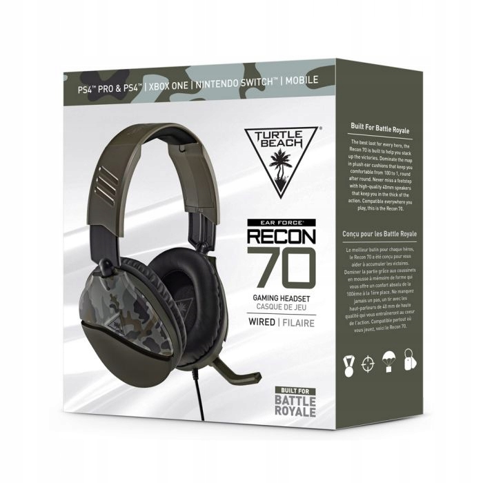 Turtle Beach Recon 70P Green Camo (PS4/XONE/SWITCH)