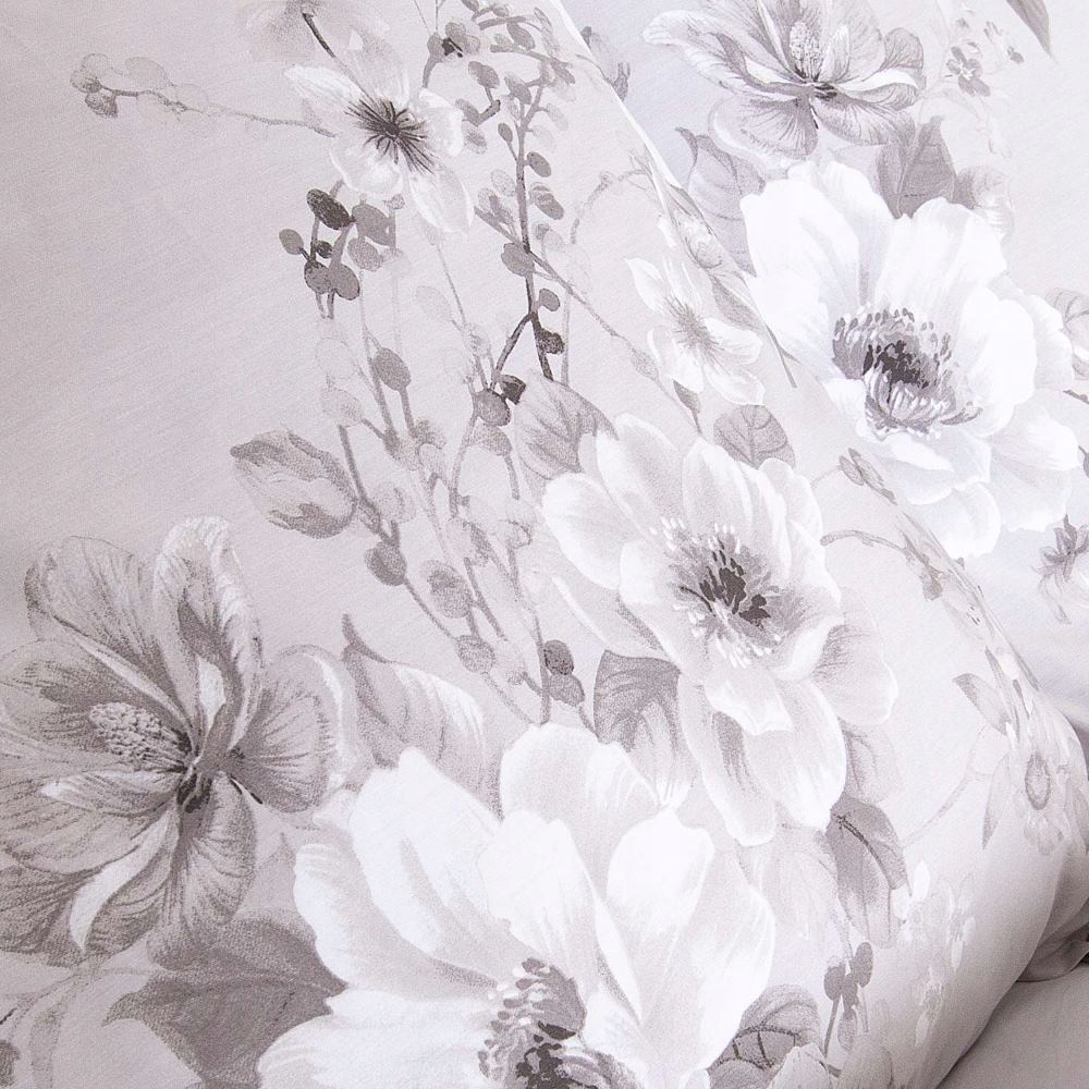 Komplet pościeli 160x200 satyna 100% bawełna Paredes jasny szary Exclusive Kod producenta POSAT/160X200/PARE