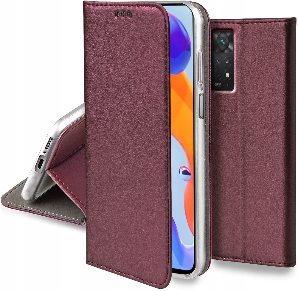 

Etui Smart Magnet Szkło do Xiaomi Redmi Note 11Pro
