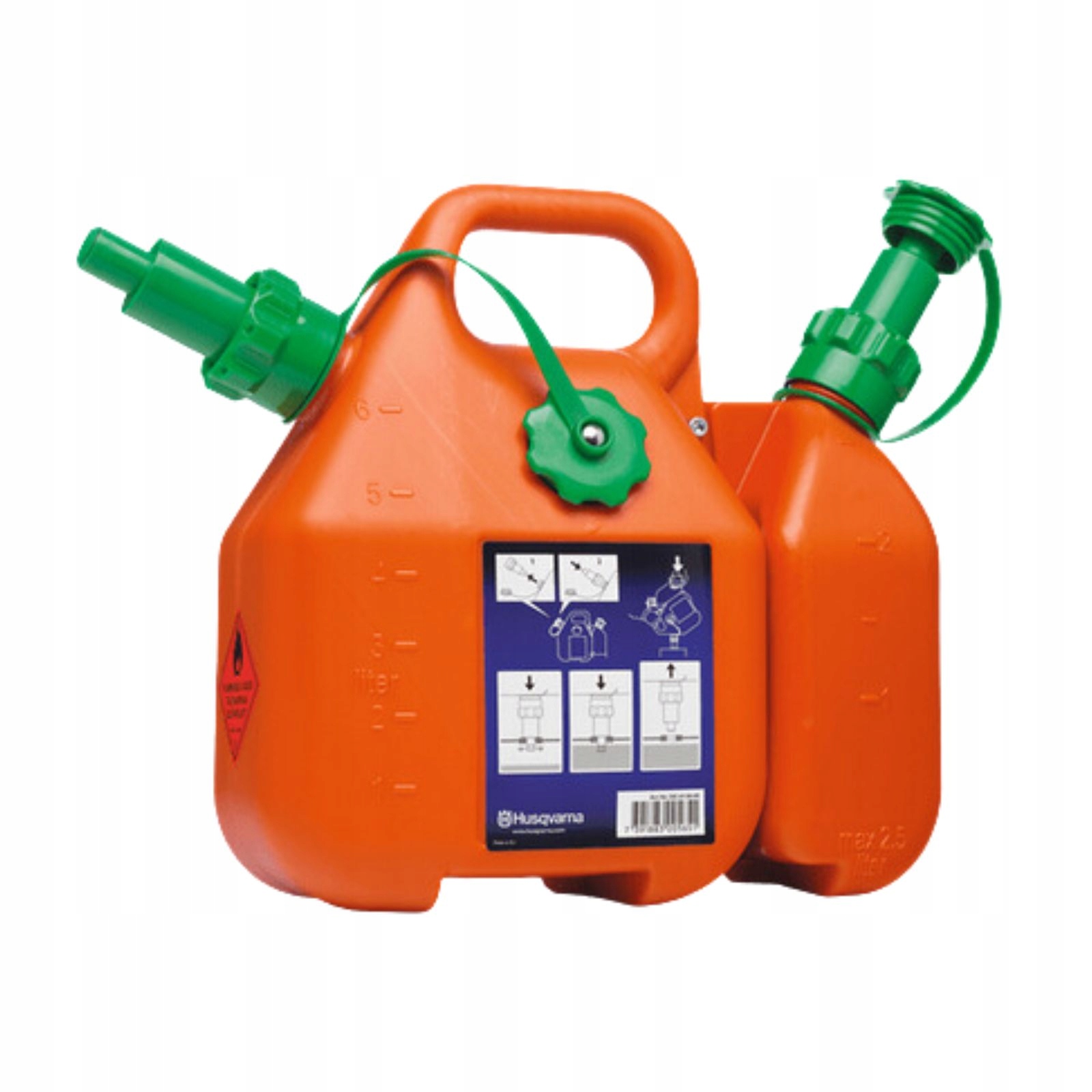 

Kanister pojemnik Combi Husqvarna 6L+2,5L