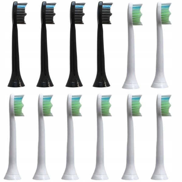 

12x Końcówki Philips Sonicare Diamond Clean+węgiel