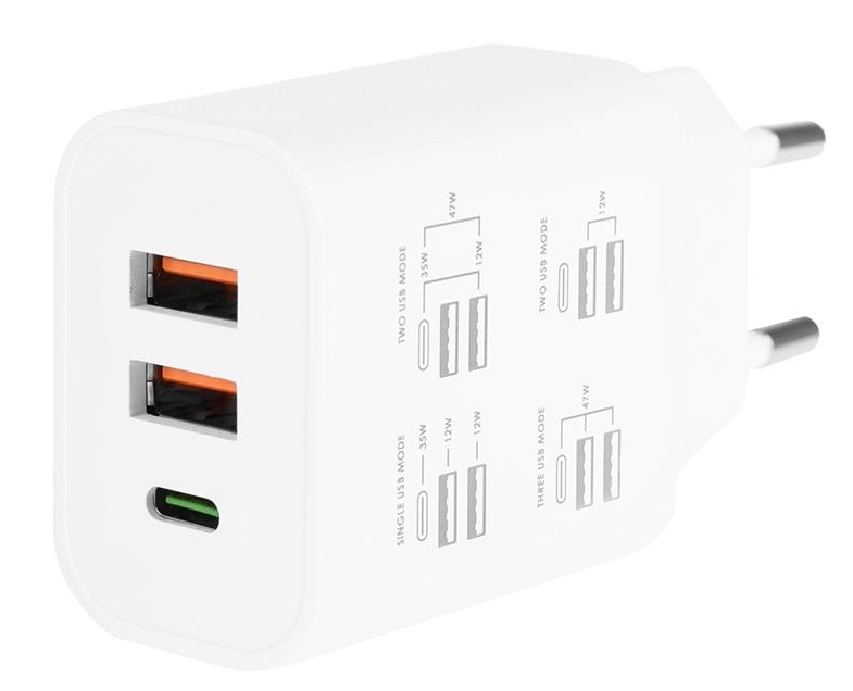 

Ładowarka Sieciowa 2 Usb Usb C Power Delivery
