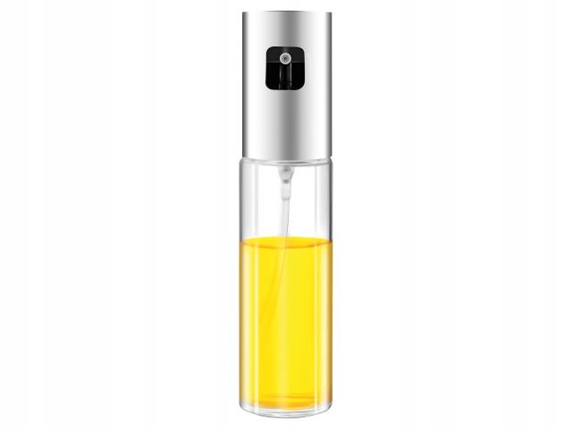 Spryskiwacz dozownik do oleju oliwy w sprayu mgiełka spray 100ml Srebrny EAN (GTIN) 5904157426056