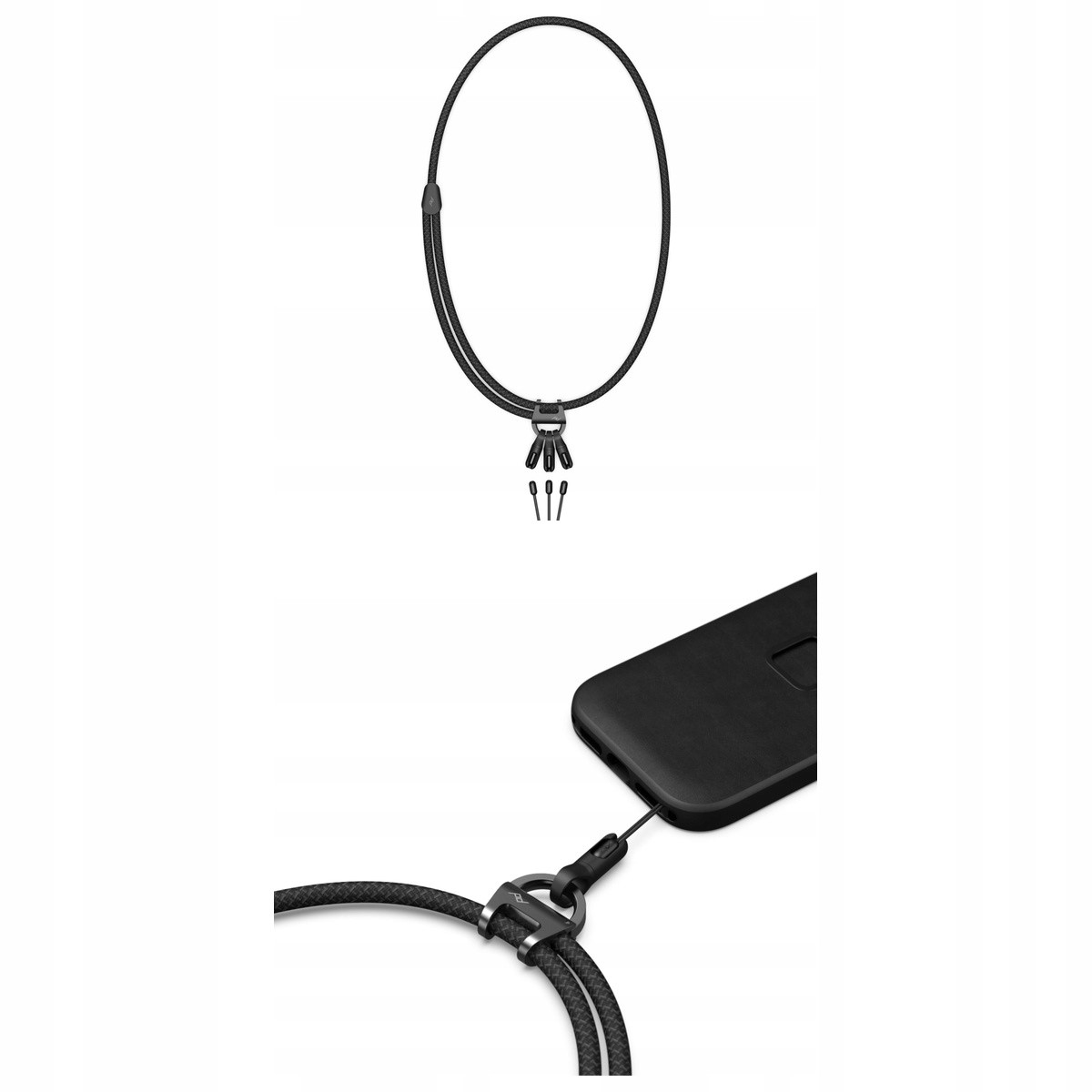 Smycz Pasek do telefonu Peak Design Mobile Crossbody Multi-Strap Black