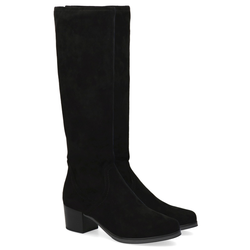 Dámské kozačky Caprice 9-25506-41 044 Black Stretch černé Strech Vel. 37,5