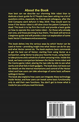 Grisham, DerrickBeginners Guide to Anki Vector Robots: An Unofficial Step-B Język publikacji angielski